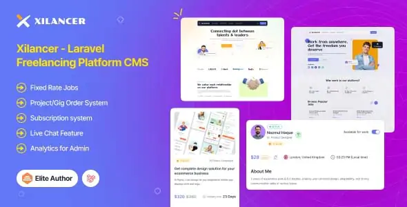 Xilancer Freelancer Marketplace Platform with Services & Projects
